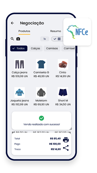 Emissão de NFC-e e NF-e — Fantoni PDV